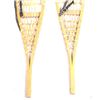 Image 1 : Large Pair Of Rawhide Traditional Snow Shoes