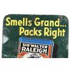 Image 1 : Sir Walther Raleigh Tobacco Tin Sign C.1950's