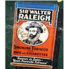 Image 2 : Sir Walther Raleigh Tobacco Tin Sign C.1950's