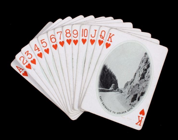 Haynes Yellowstone National Park Playing Cards