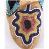 Image 1 : Cree Native American Beaded Moccasins Early 1900's