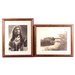 E.S. Curtis Framed Native American Prints