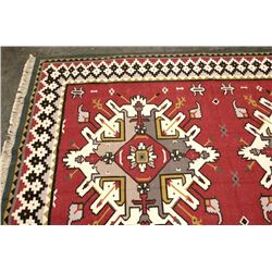 Couristan Cotton Kilim Indian Rug Stone Washed