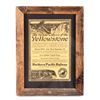 Image 2 : N.P.Ry. Yellowstone Park Framed Advertisements