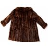 Image 7 : Rhomberg Mid Length Authentic Mink Fur Coat