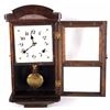 Image 6 : Antique Oak Chiming Wall Clock