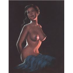 Ben Alano Nude Island Girl Velvet Painting