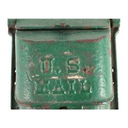 Antique Cast Iron Mailbox