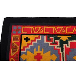 Native American Finely Woven Wool Rug