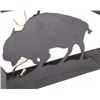 Image 2 : Custom Western Hanging Animal Silhouette Pot Rack