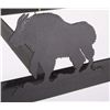 Image 7 : Custom Western Hanging Animal Silhouette Pot Rack