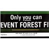 Image 5 : Smokey Bear U.S. Forest Service Porcelain Sign