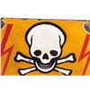 Image 3 : German Achtung Skull Crossed Bones Sign (Nazi)