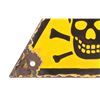 Image 4 : WWII Nazi Skull & Crossed Bones Porcelain Sign