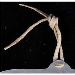 Native American Indian Silver Thunder Bird Gorget