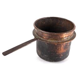 Antique Copper Cooking Well Kettle C.1880's