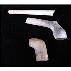 Crow Beaded Pipe Tobacco Pouch With Trade Pipes