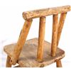 Image 5 : Custom Montana Hand Hewn Wooden Chair