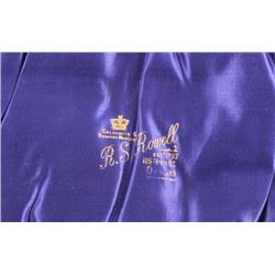 R.S. Rowell English Silverplate Fish Serving Set