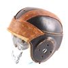 Image 2 : Antique c.1930 Leather Football Helmet and Cleats