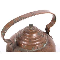 Antique Copper Tea Kettle