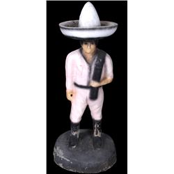 Ceramic Hitching Post Statue