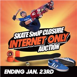SKATE SHOP CLOSURE: RARE SIGNED BOARD/ DECKS