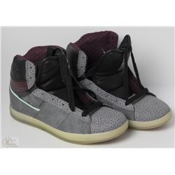 #28-ELEMENT WOMENS OMAHIGH GREY SHOES