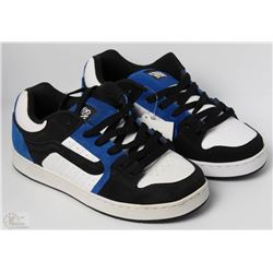 #43-VANS MARAUDER BLACK AND BLUE SHOES