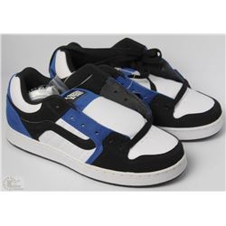 #53-VANS MARAUDER BLACK AND BLUE SHOES