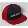 Image 1 : #75-ZOO YORK RED AND BLACK HAT