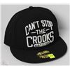Image 1 : #76-CROOKS BLACK HAT