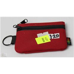 #120-ENJOI RED CHANGE PURSE