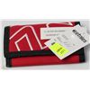 Image 1 : #121-ETNIES RED BLACK AND WHITE WALLET