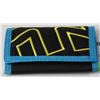 Image 1 : #125-ETNIES BLACK AND TEAL WALLET