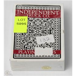 #132-INDEPENDENT PLAYING CARDS