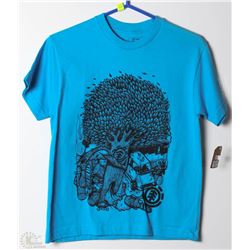 #226-ELEMENT YOUTH BLUE T-SHIRT