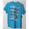 Image 1 : #231-ELEMENT YOUTH BLUE T-SHIRT