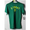 Image 1 : #251-ELEMENT YOUTH GREEN T-SHIRT