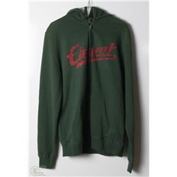 #274-ELEMENT MENS GREEN HOODIE