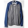 Image 1 : #281-ELEMENT MENS GREY AND BLUE HOODIE