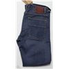 Image 1 : #299-ELEMENT MENS STRAIGHT CUT DARK BLUE JEANS