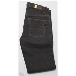 #303-SPITFIRE MENS STRAIGHT CUT BLACK JEANS