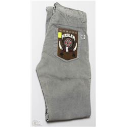 #322-INDEPENDENT MENS CORDS STRAIGHT CUT GREY