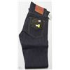 Image 1 : #328-CROOKS RACHET FIT DARK BLUE JEANS