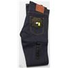 Image 1 : #329-CROOKS MENS BANGER FIT DARK BLUE JEANS
