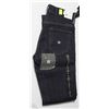 Image 1 : #331-KR3W MENS STRAIGHT CUT DARK BLUE JEANS