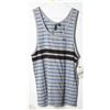 Image 1 : #350-ELEMENT MENS BLUE AND GREY TANK