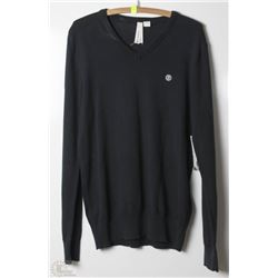 #356-ELEMENT MENS BLACK SWEATER