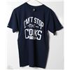 Image 1 : #359-CROOK MENS NAVY T-SHIRT